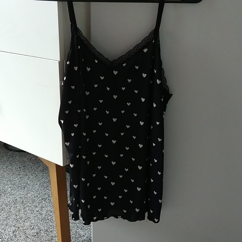 Betsey Johnson heart-shaped tank